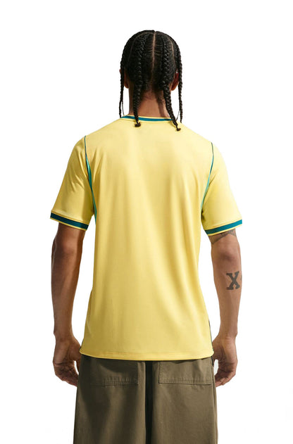 Nike Mens Brazil 2026 Home Jersey - Yellow Denim Exchange