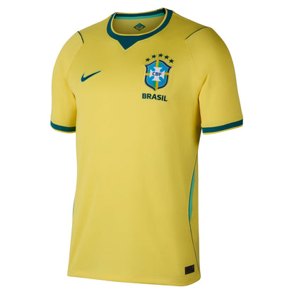 Nike Mens Brazil 2026 Home Jersey - Yellow Denim Exchange