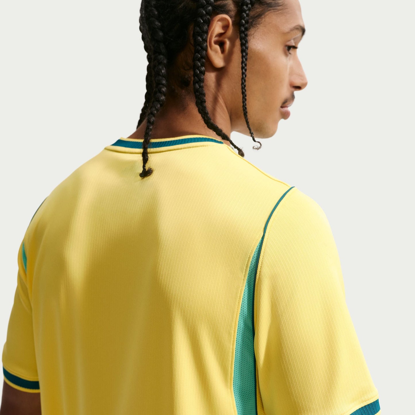 Nike Mens Brazil 2026 Home Jersey - Yellow Denim Exchange