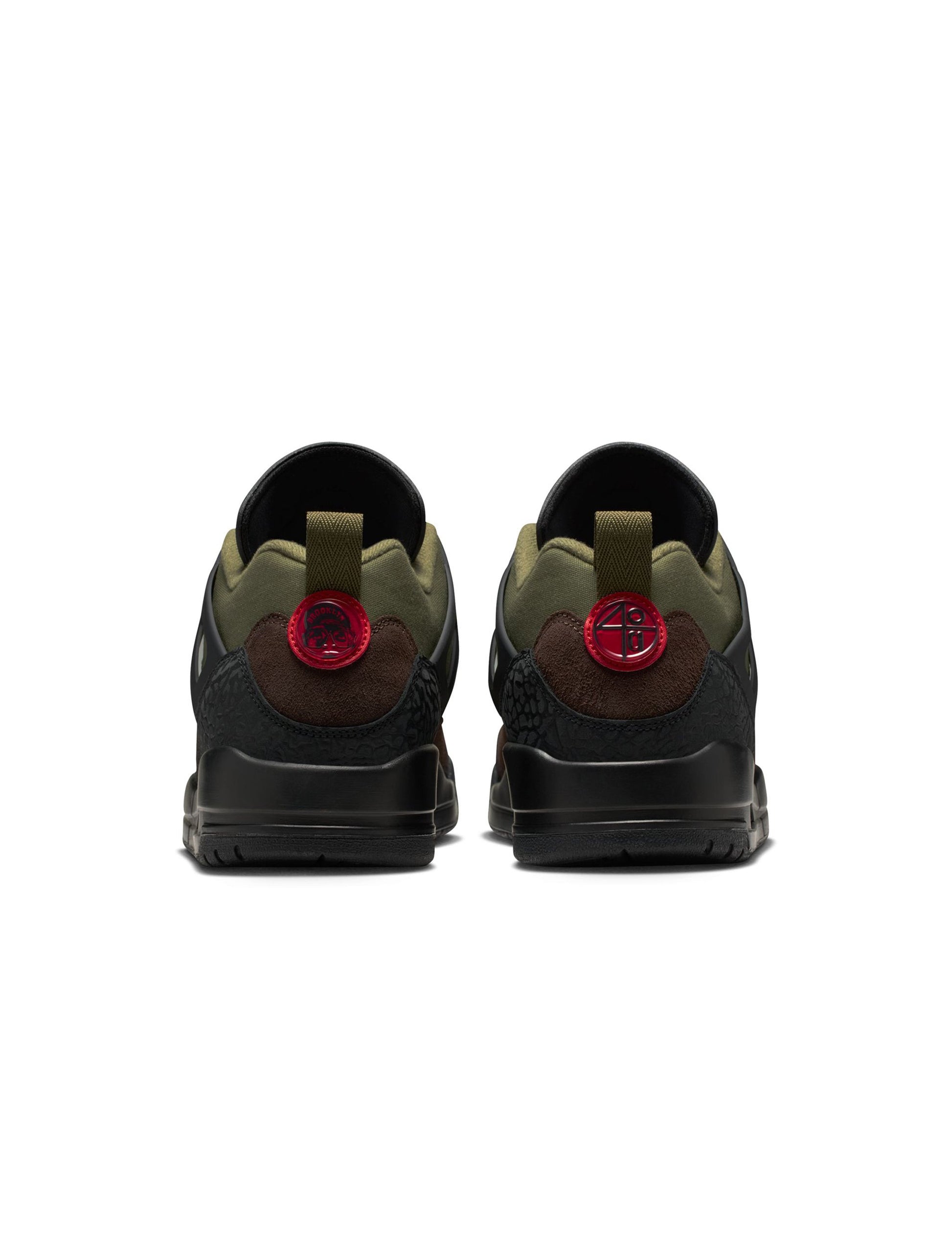 Air Jordan Mens Spizike Low - Medium Olive Denim Exchange