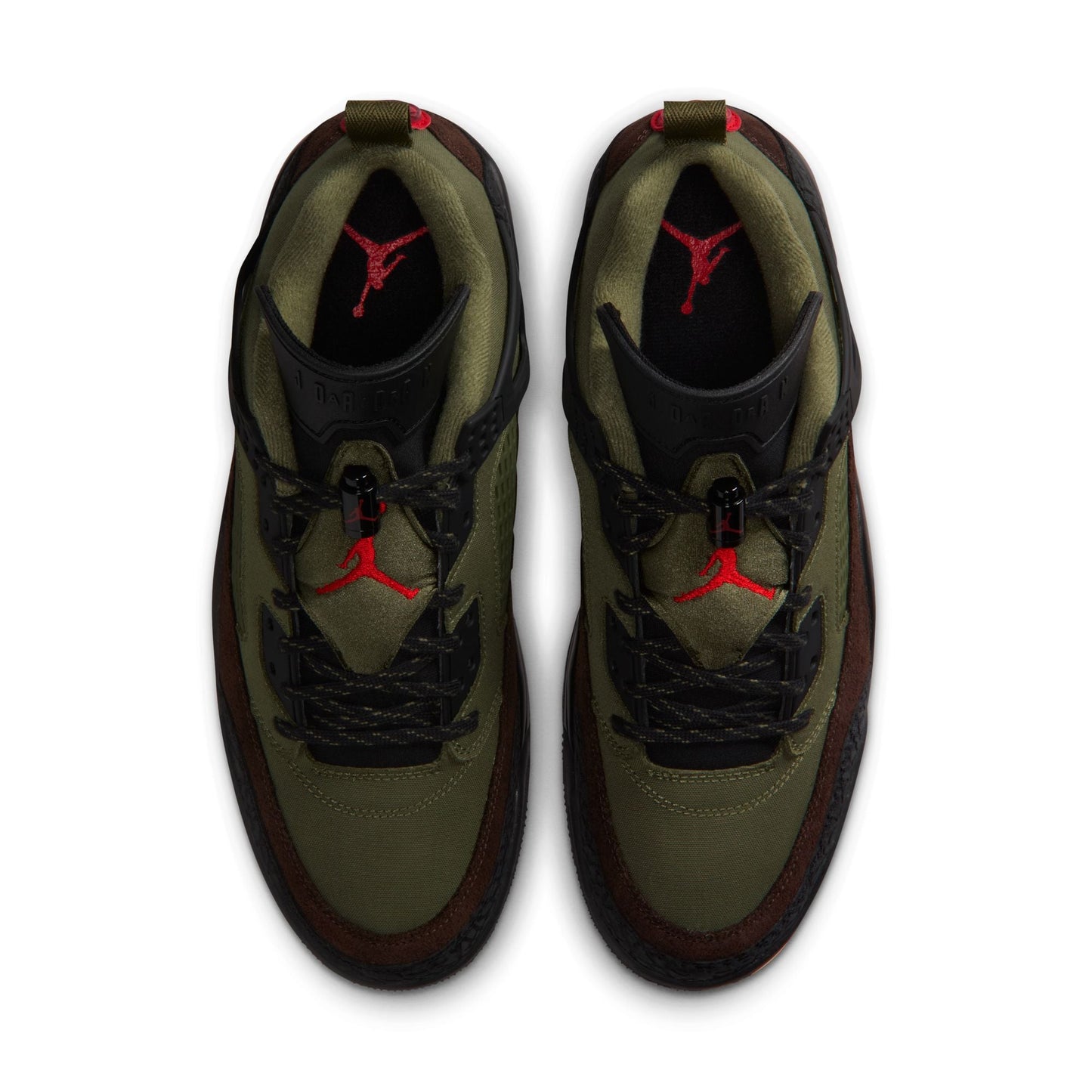 Air Jordan Mens Spizike Low - Medium Olive Denim Exchange