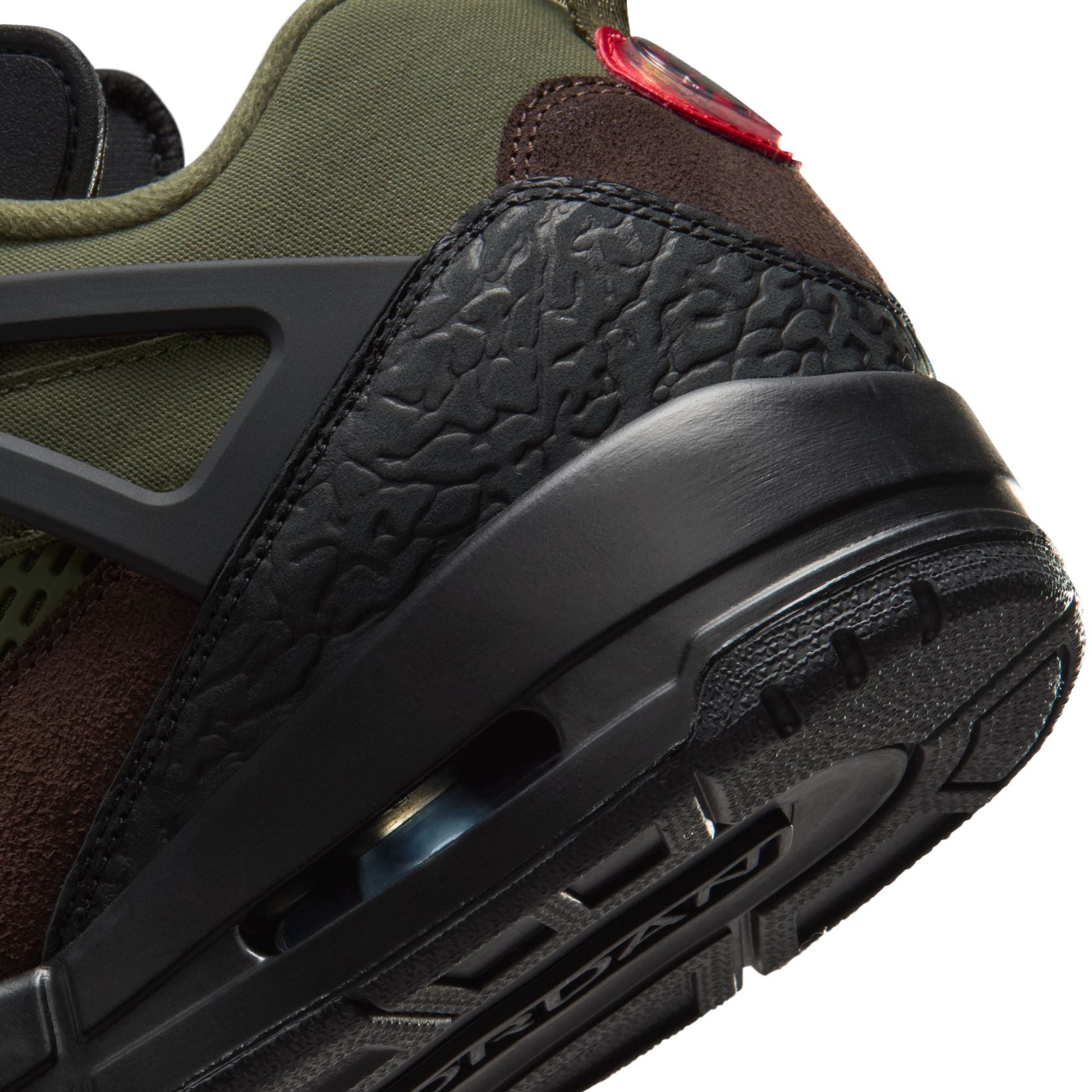 Air Jordan Mens Spizike Low - Medium Olive Denim Exchange