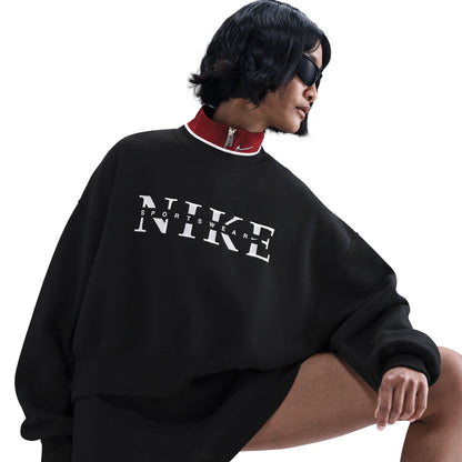 Nike Womens Sportswear Phoenix Fleece - Black Denim Exchange