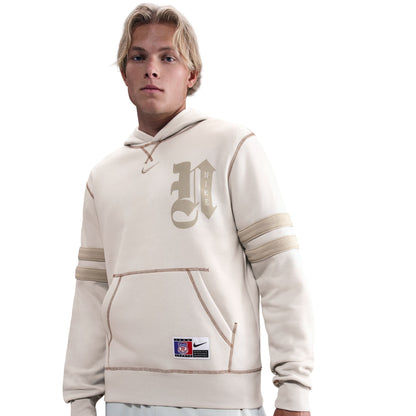 Nike Mens Nike Club Next Up Hoodie - Light Bone Denim Exchange