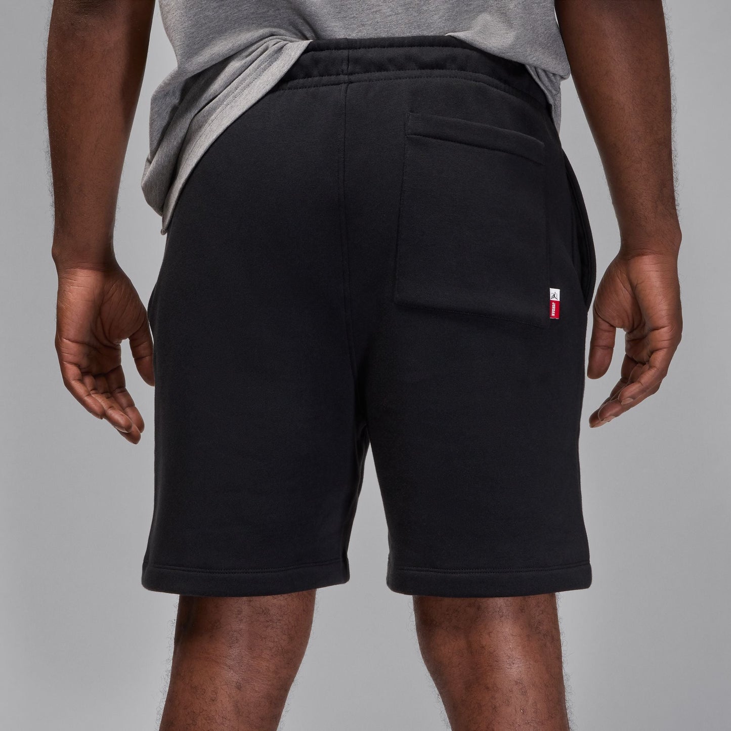 Air Jordan Mens Brooklyn Fleece Shorts - Black Denim Exchange