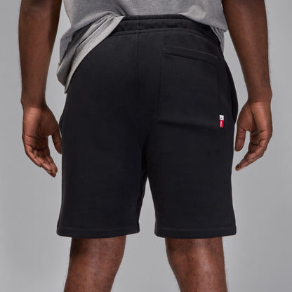 Air Jordan Mens Brooklyn Fleece Shorts - Black Denim Exchange