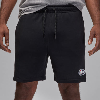 Air Jordan Mens Brooklyn Fleece Shorts - Black Denim Exchange