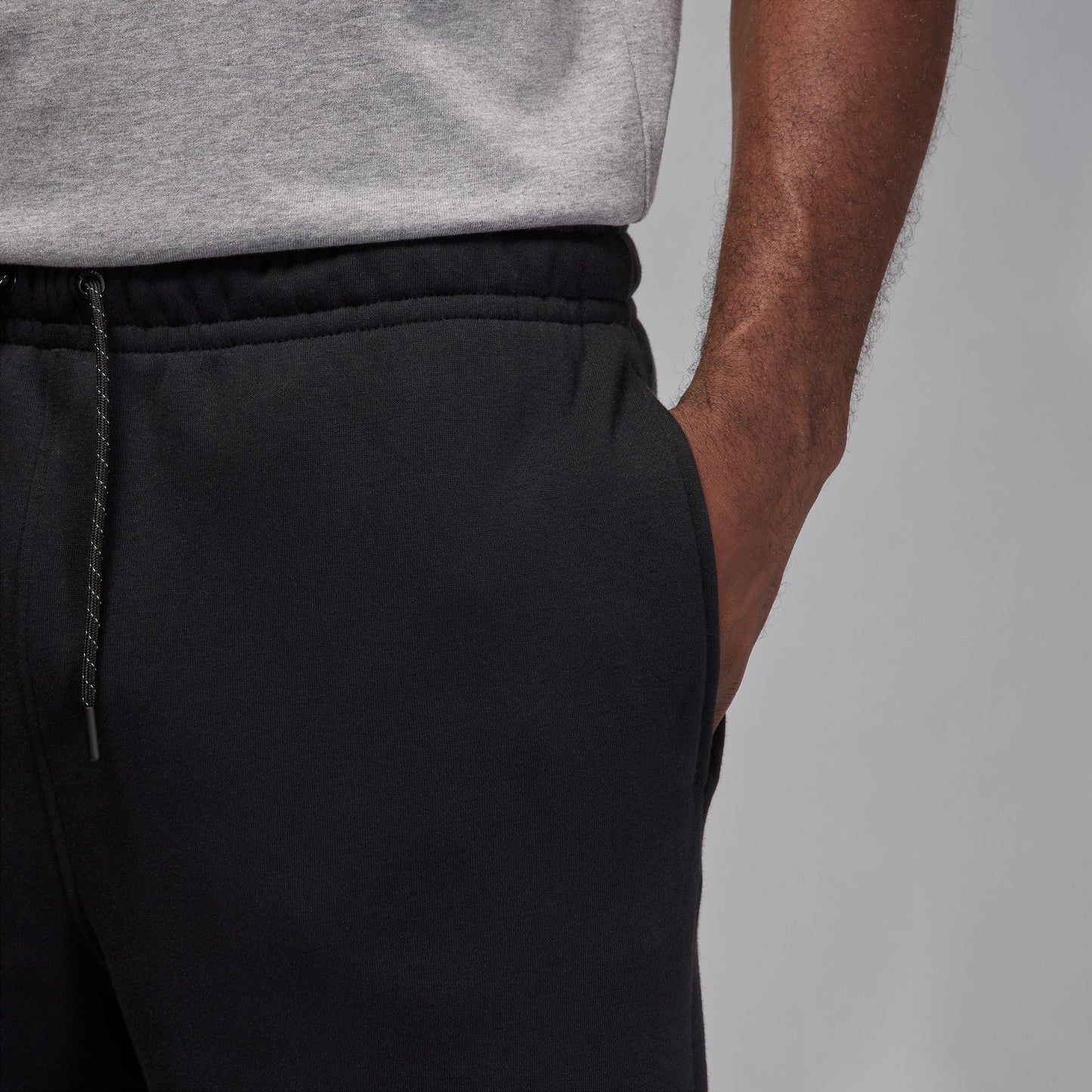 Air Jordan Mens Brooklyn Fleece Shorts - Black Denim Exchange