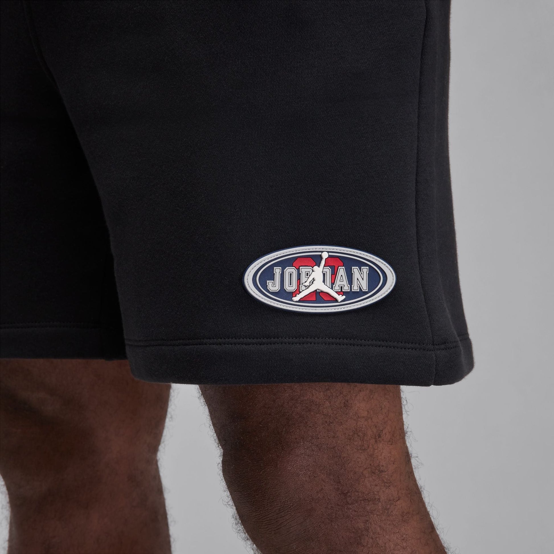 Air Jordan Mens Brooklyn Fleece Shorts - Black Denim Exchange