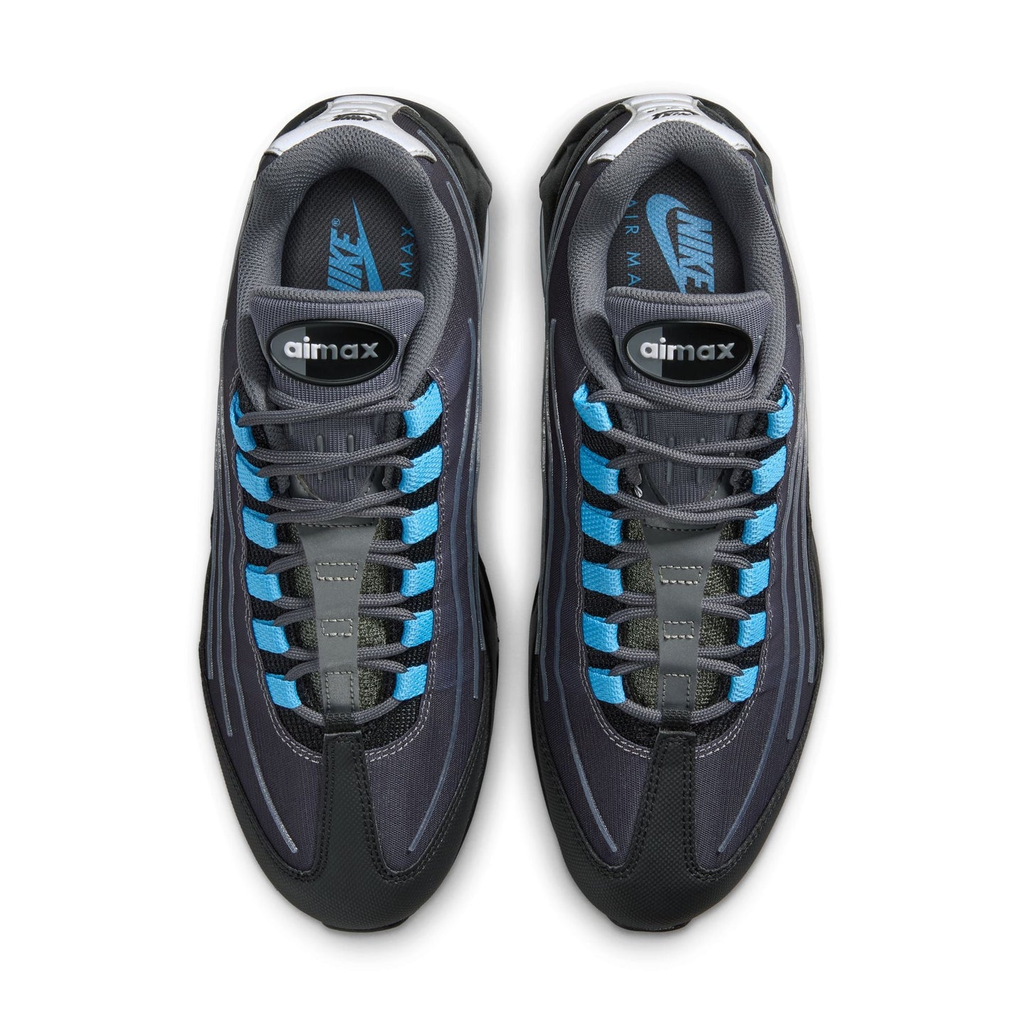 Nike Mens Air Max 95 Tech - Black/University Blue Denim Exchange