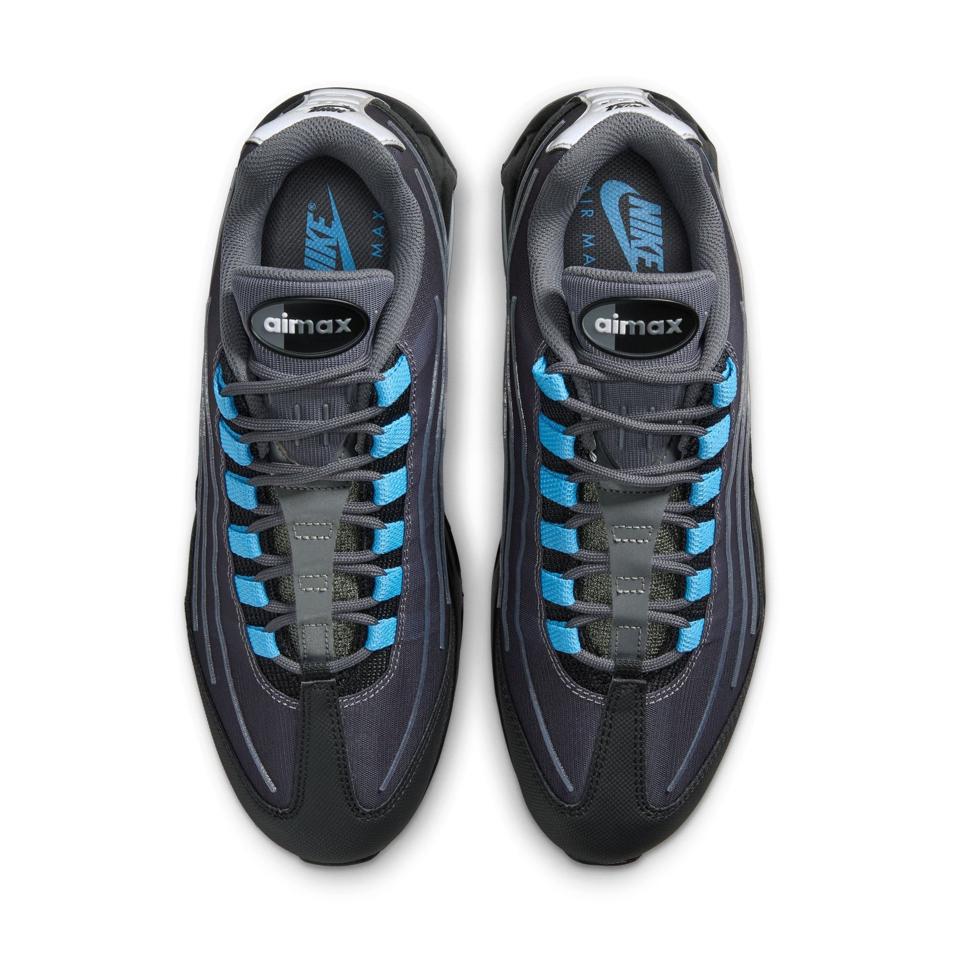 Nike Mens Air Max 95 Tech - Black/University Blue Denim Exchange