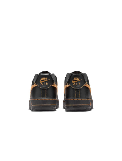 Nike Big Kids Air Force 1 Lv8 - Black/Desert Ochre Denim Exchange
