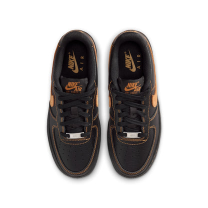 Nike Big Kids Air Force 1 Lv8 - Black/Desert Ochre Denim Exchange