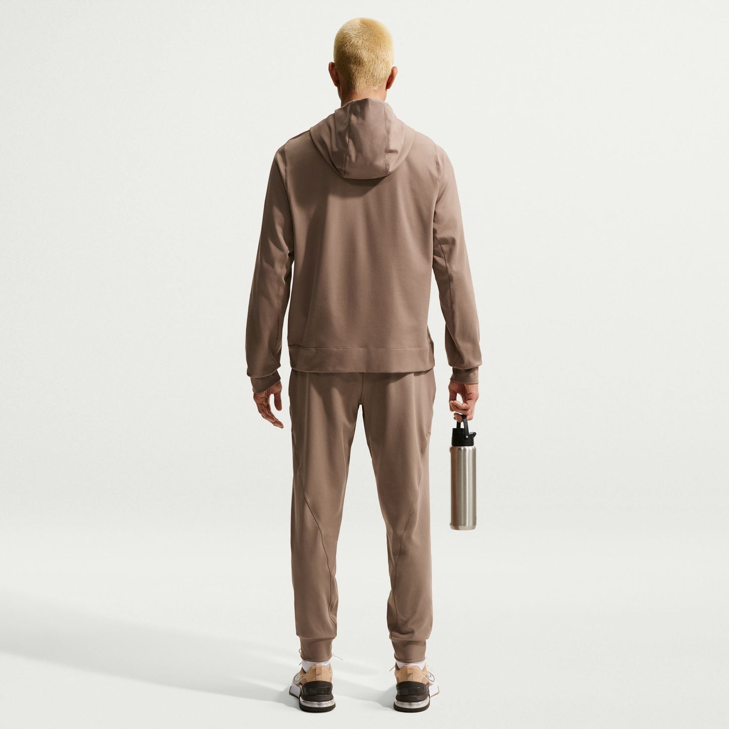 Nike Mens Primary NanoKnit Pullover Hoodie - Mink Brown Denim Exchange