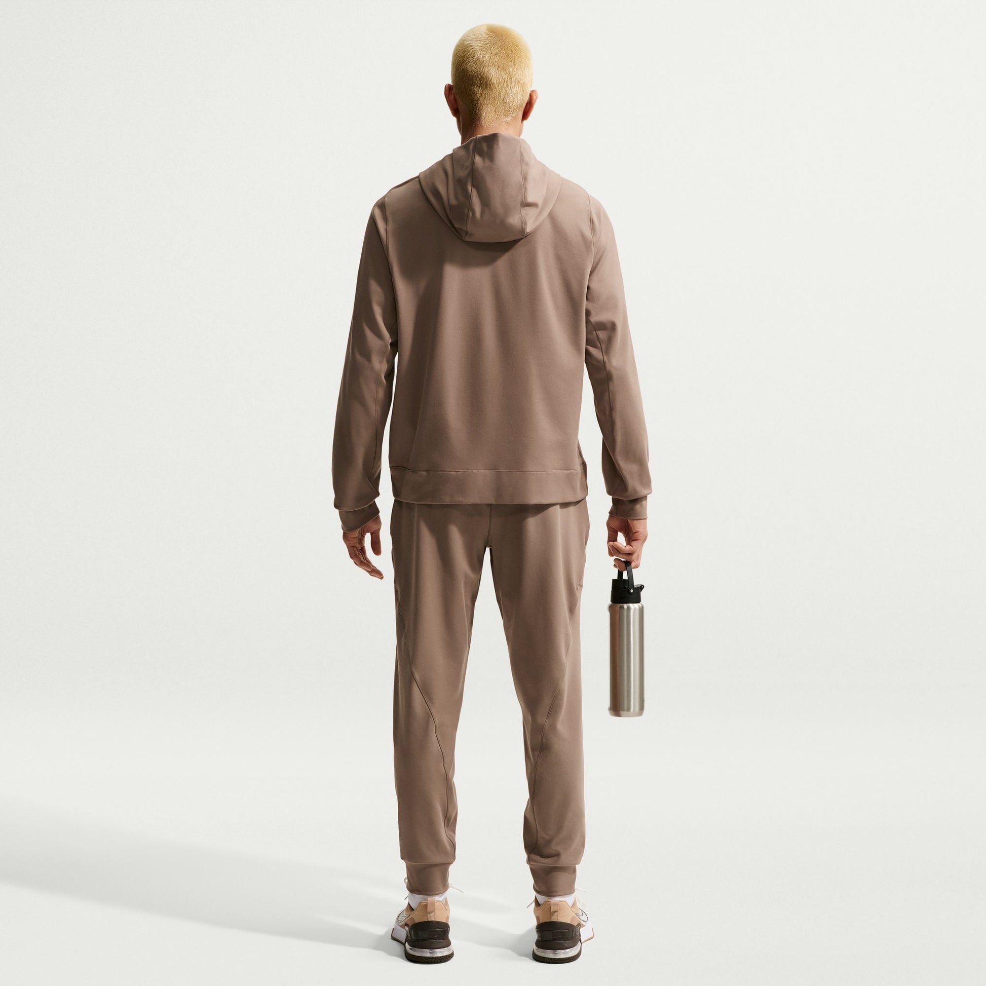 Nike Mens Primary NanoKnit Pullover Hoodie - Mink Brown Denim Exchange