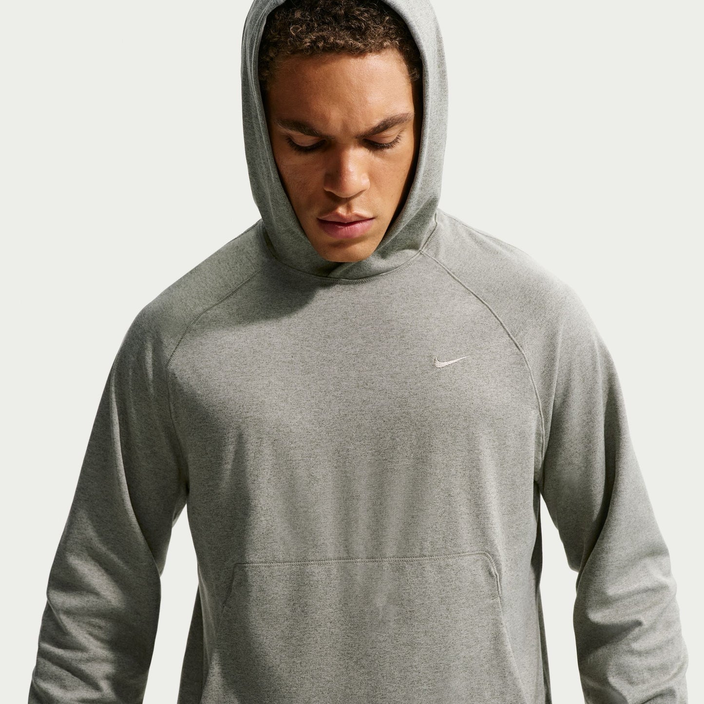 Nike Mens Primary NanoKnit Dri-Fit Pullover Hoodie - Green Denim Exchange
