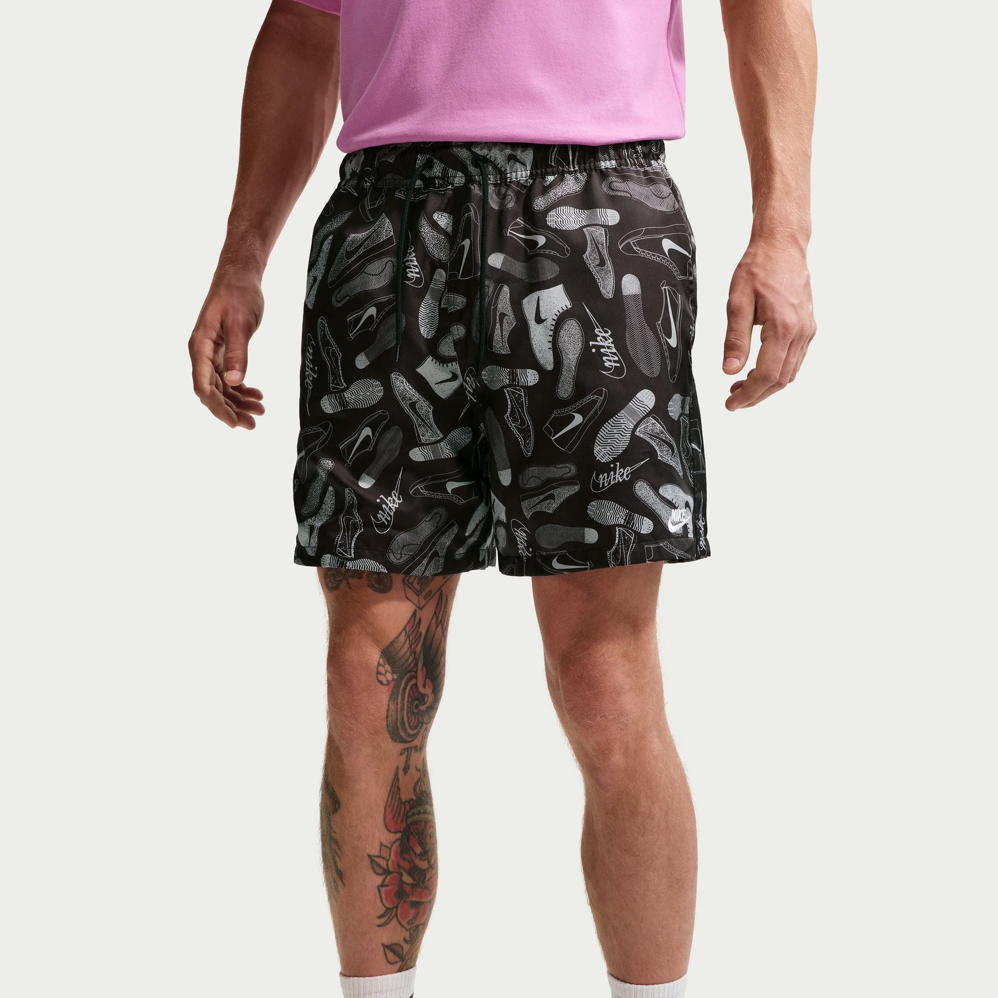 Nike Mens Sportswear Club Woven Shorts - Black/White Denim Exchange