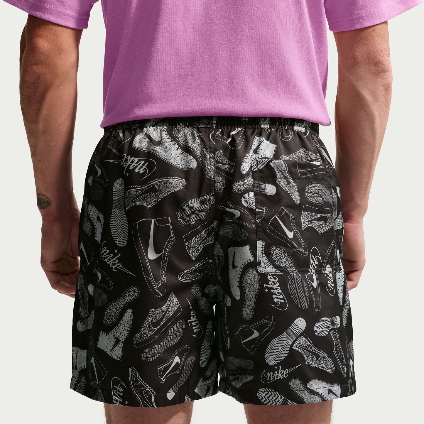 Nike Mens Sportswear Club Woven Shorts - Black/White Denim Exchange