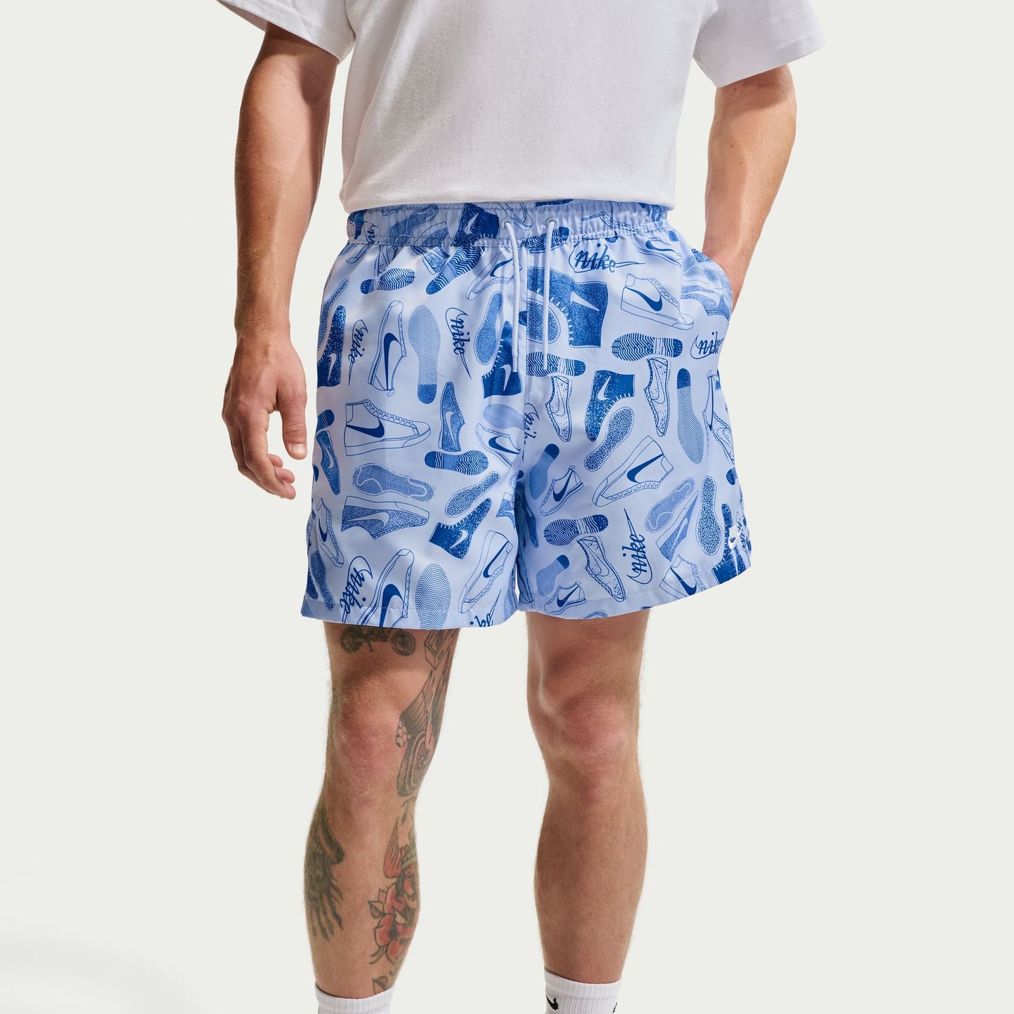 Nike Mens Sportswear Club Woven Shorts - Hydrogen Blue Denim Exchange