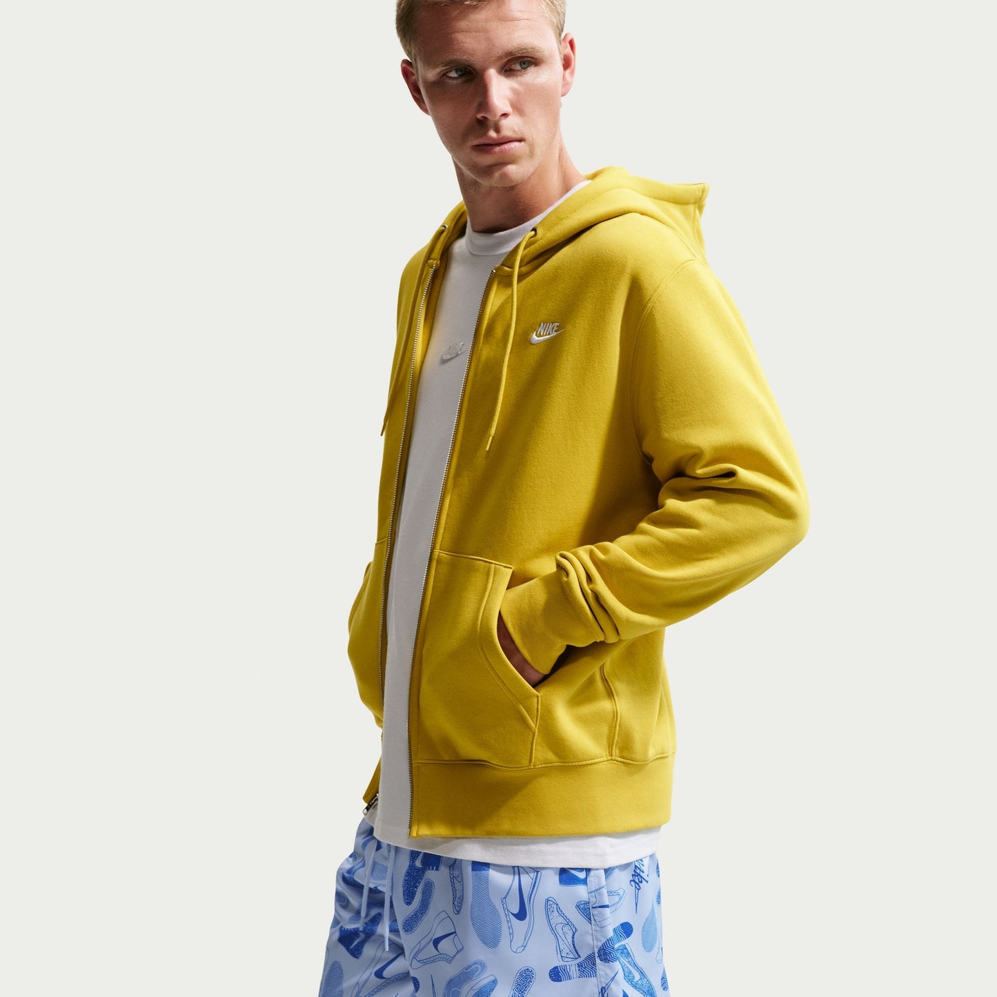 Nike Mens Sportswear Club Woven Shorts - Hydrogen Blue Denim Exchange