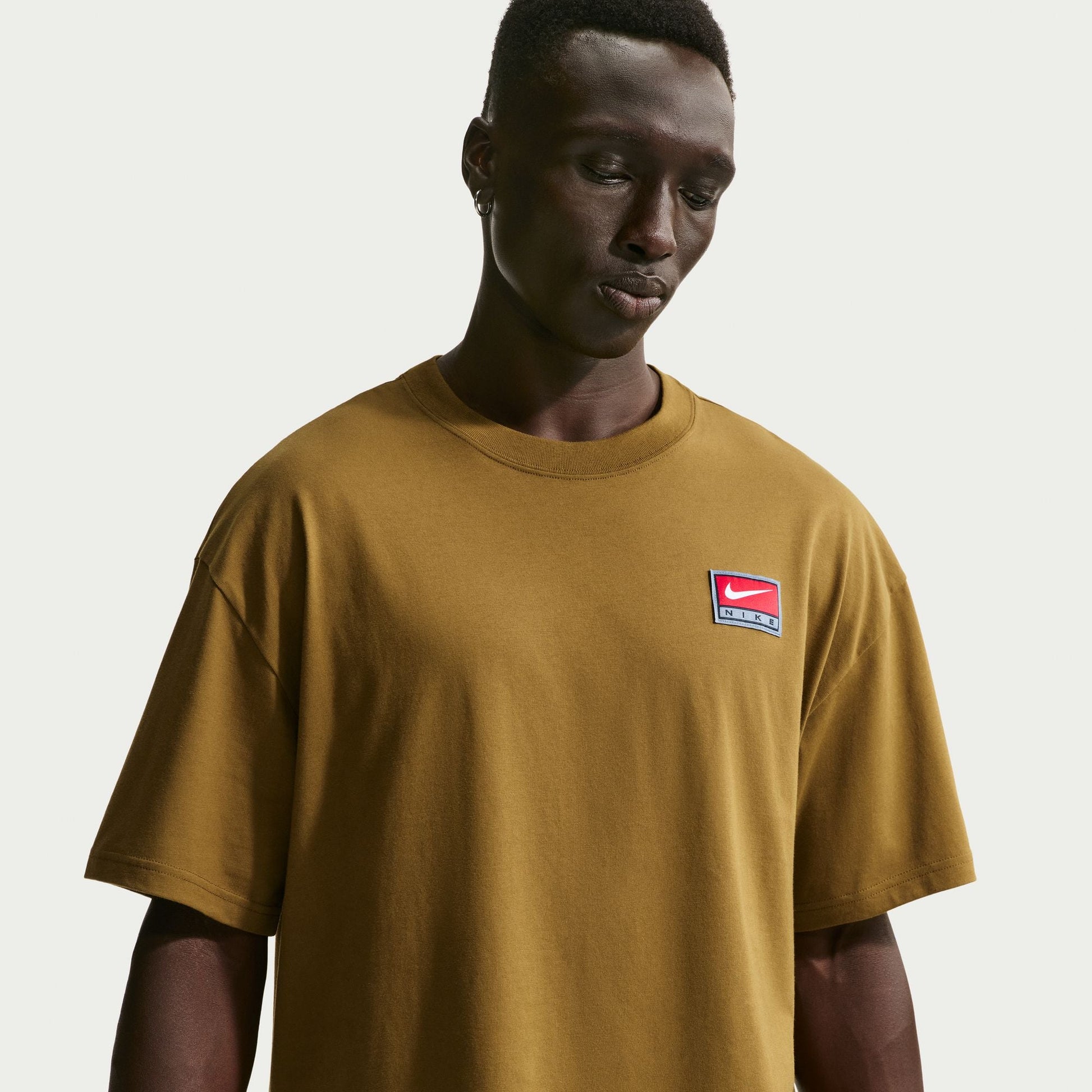 Nike Mens Life Tee - Olive Flak Denim Exchange