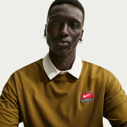 Nike Mens Life Tee - Olive Flak Denim Exchange