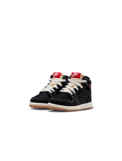 Air Jordan (TD) 1 Retro High OG Flight Club - Black Denim Exchange