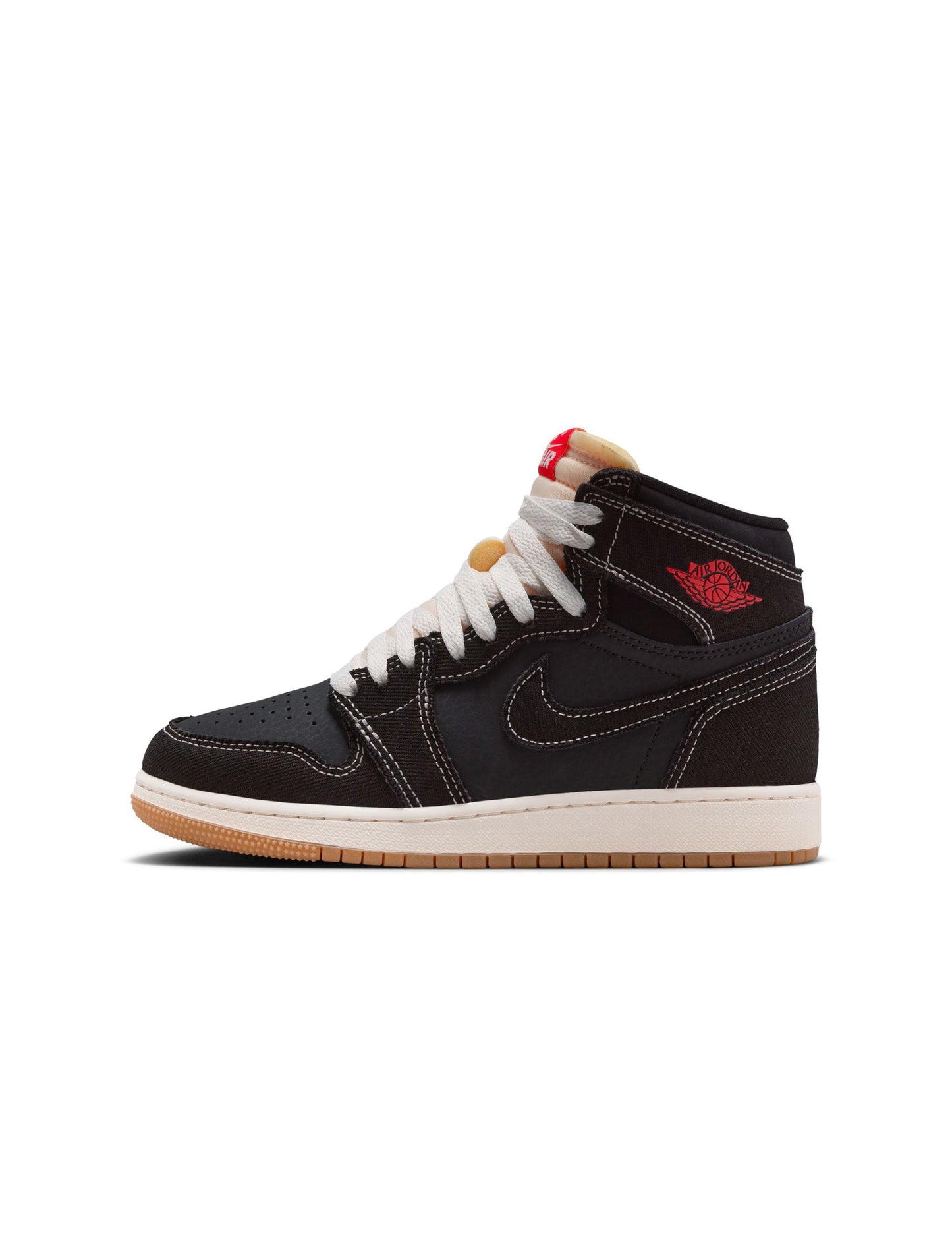 Air Jordan Big Kids 1 Retro High OG Flight Club - Black Denim Exchange