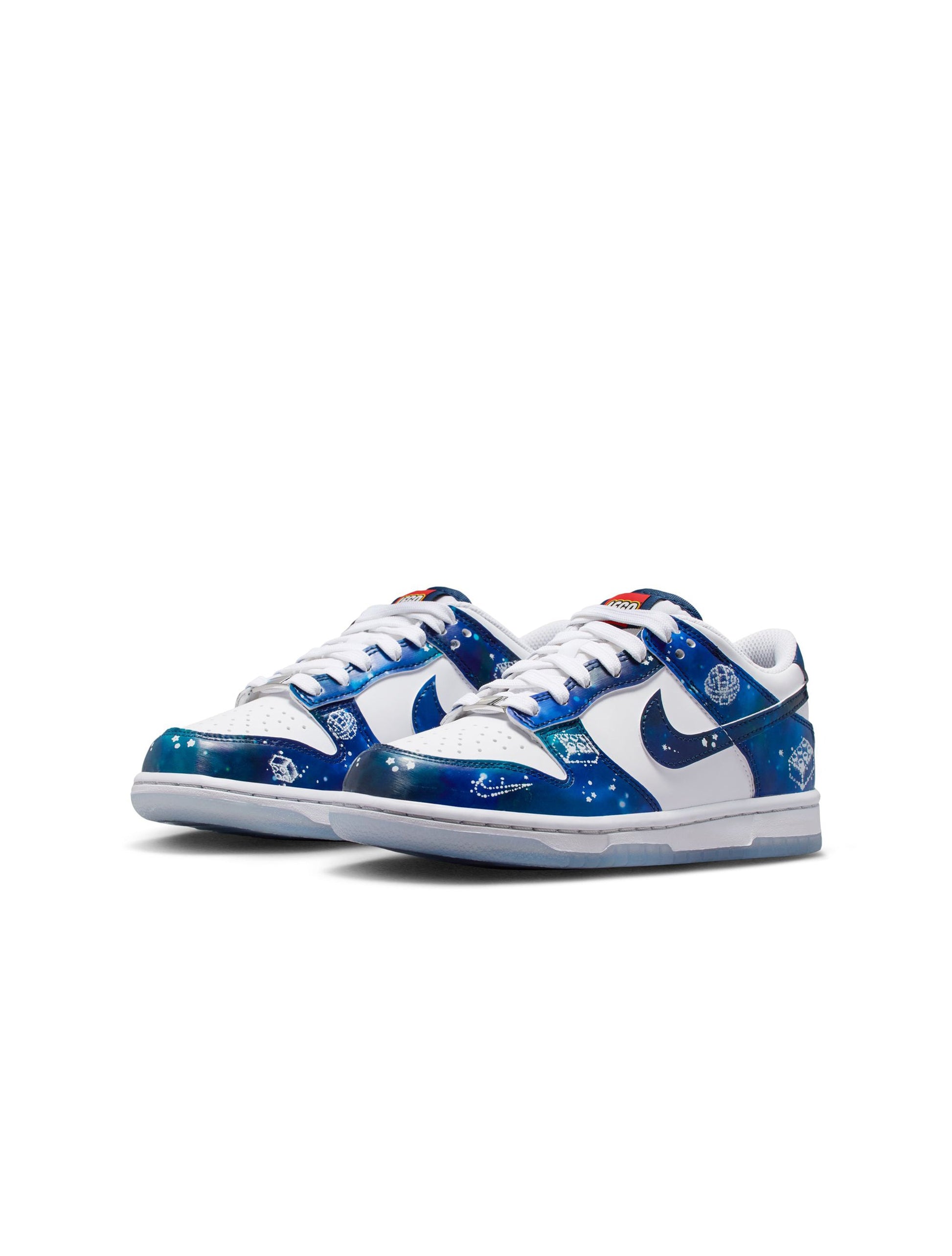 Nike Big Kids Dunk Low x LEGO® Collection - Brave Blue Denim Exchange