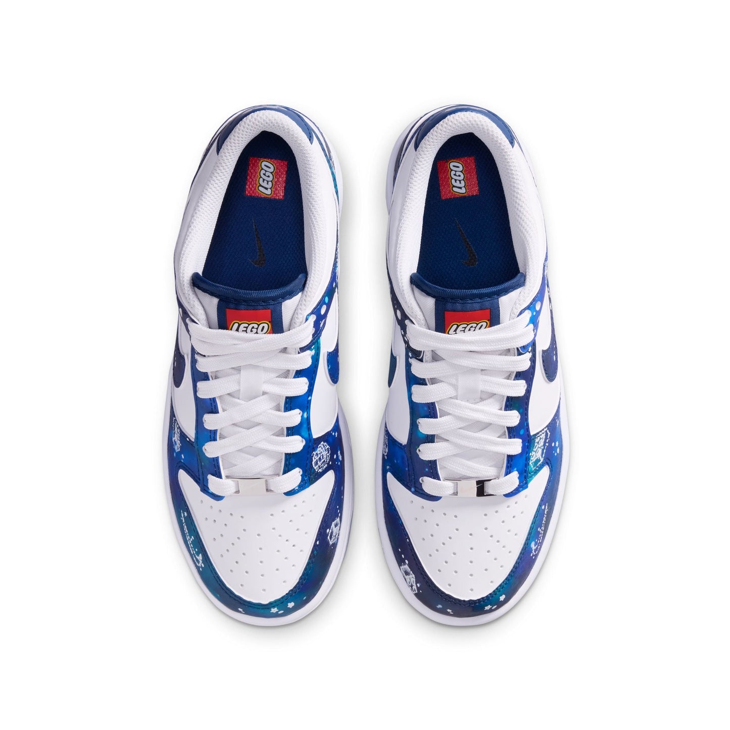 Nike Big Kids Dunk Low x LEGO® Collection - Brave Blue Denim Exchange