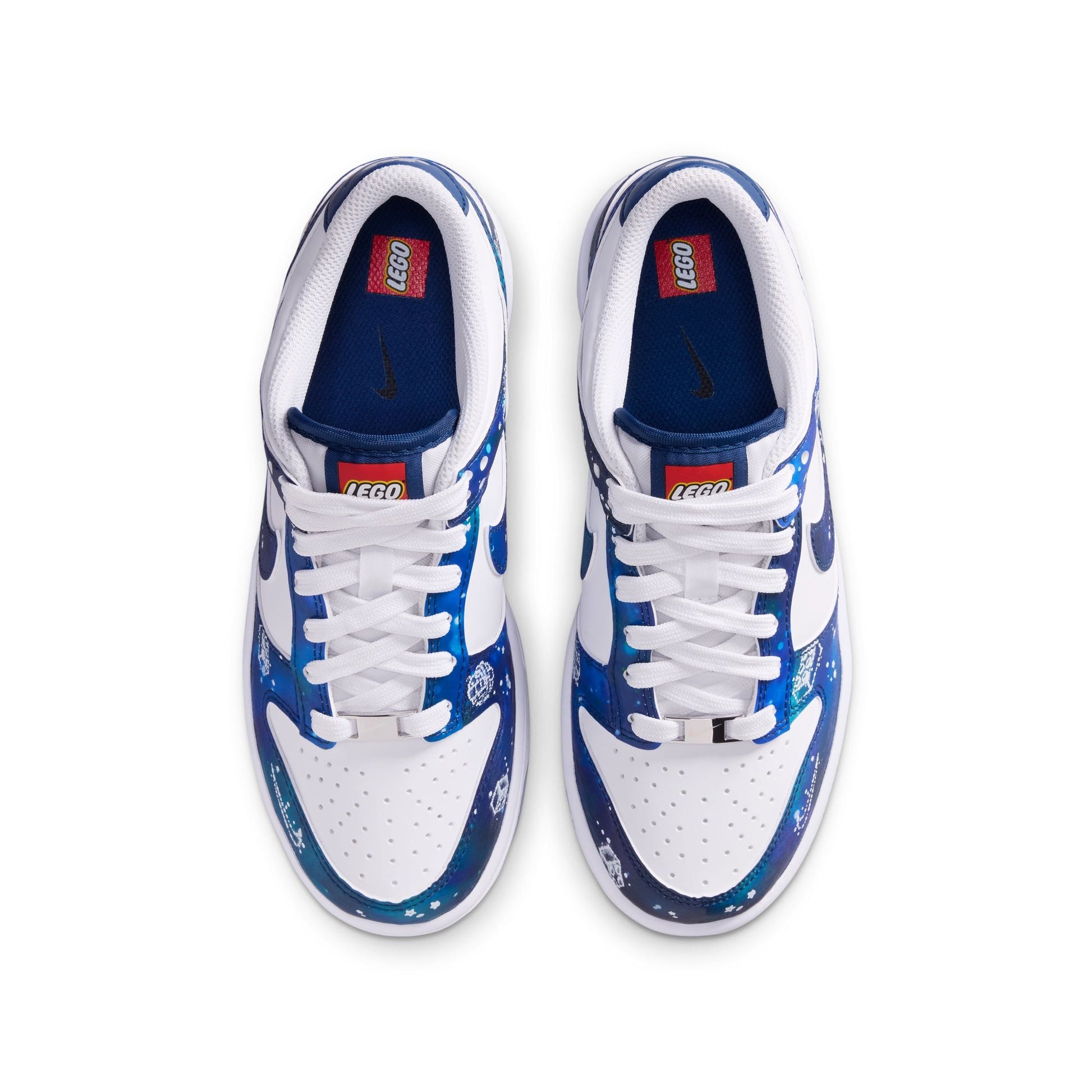 Nike Big Kids Dunk Low x LEGO® Collection - Brave Blue Denim Exchange