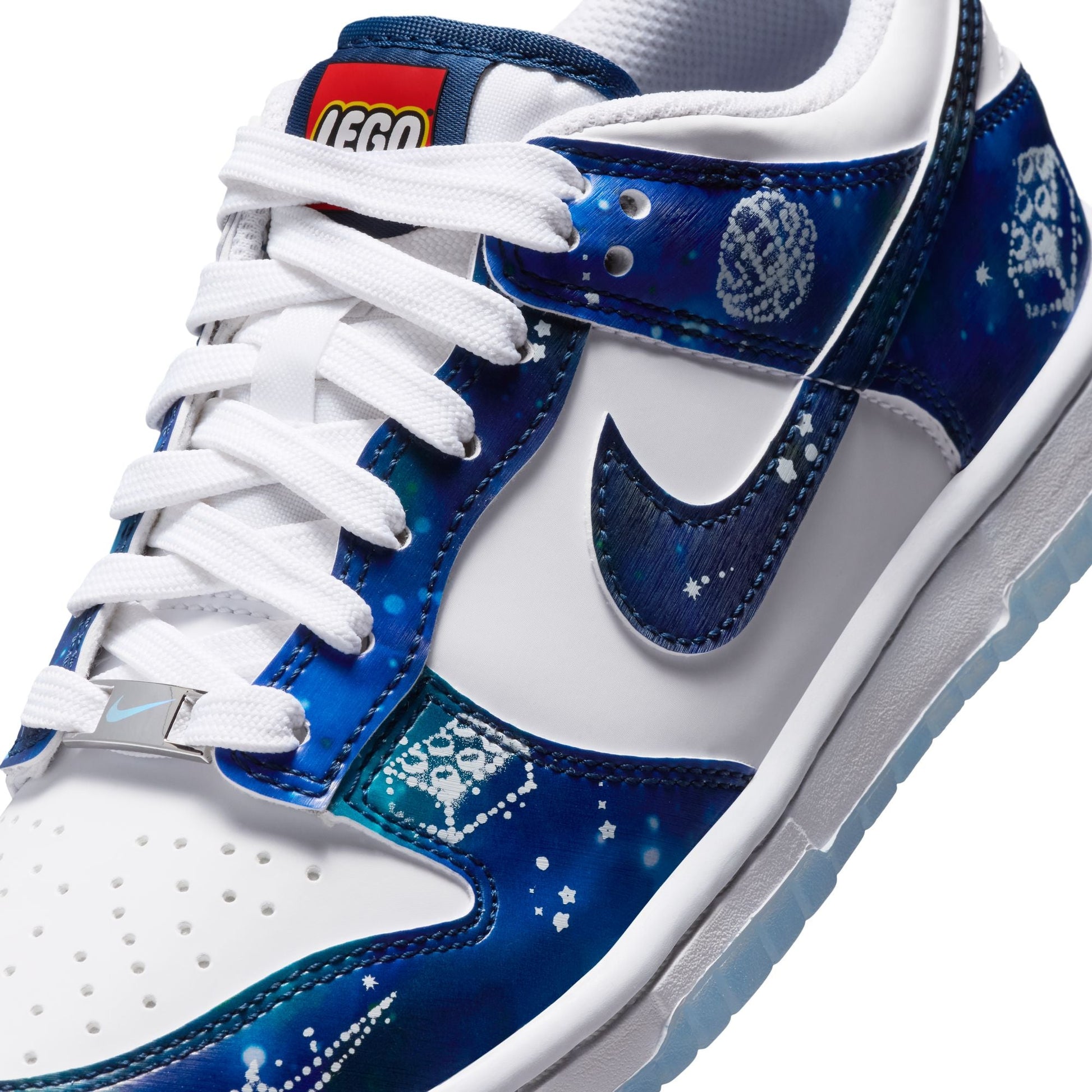 Nike Big Kids Dunk Low x LEGO® Collection - Brave Blue Denim Exchange
