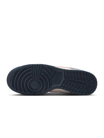 Nike Mens Dunk Low Retro  - White/University Red Denim Exchange
