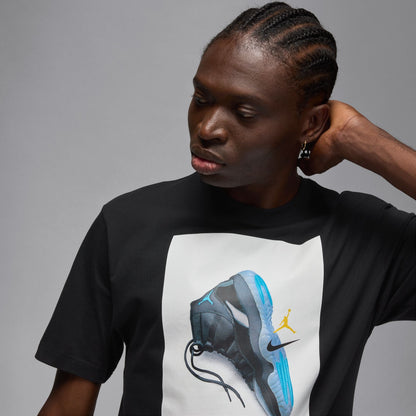 Air Jordan Mens Gamma Tee - Black Denim Exchange