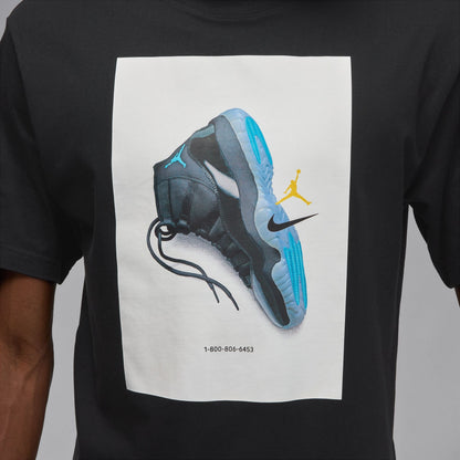 Air Jordan Mens Gamma Tee - Black Denim Exchange