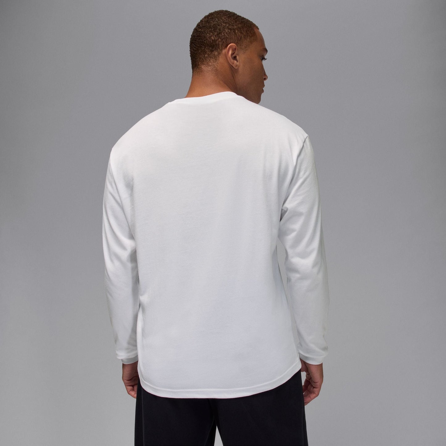 Air Jordan Mens Gamma Long Sleeve - White Denim Exchange