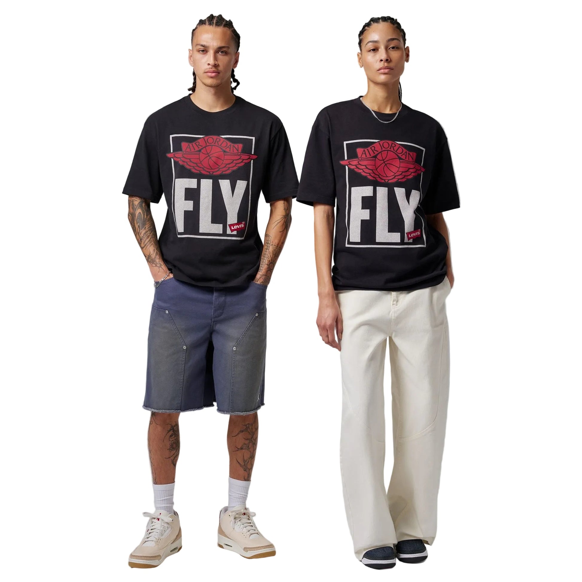 Air Jordan x Levi's®  Tee - Black Denim Exchange