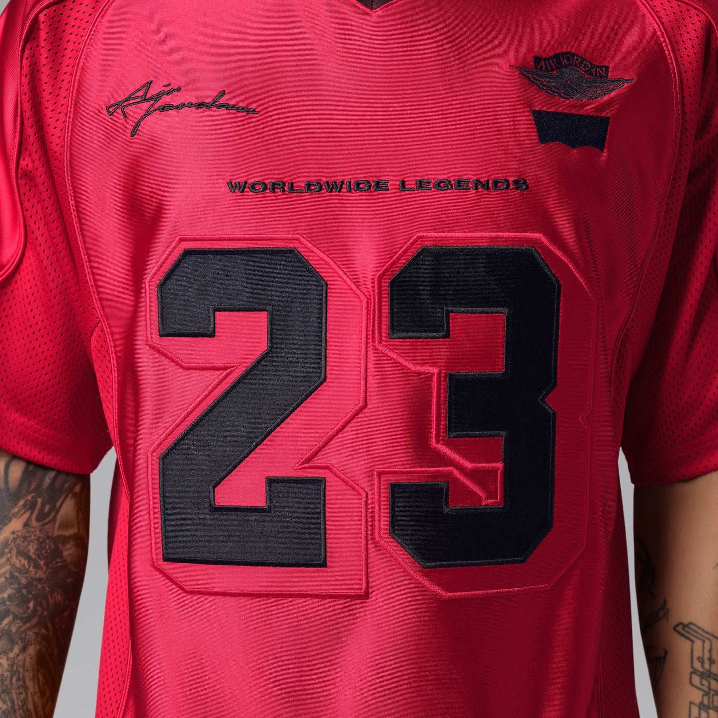Air Jordan x Levi's® Jersey - Gym Red Denim Exchange