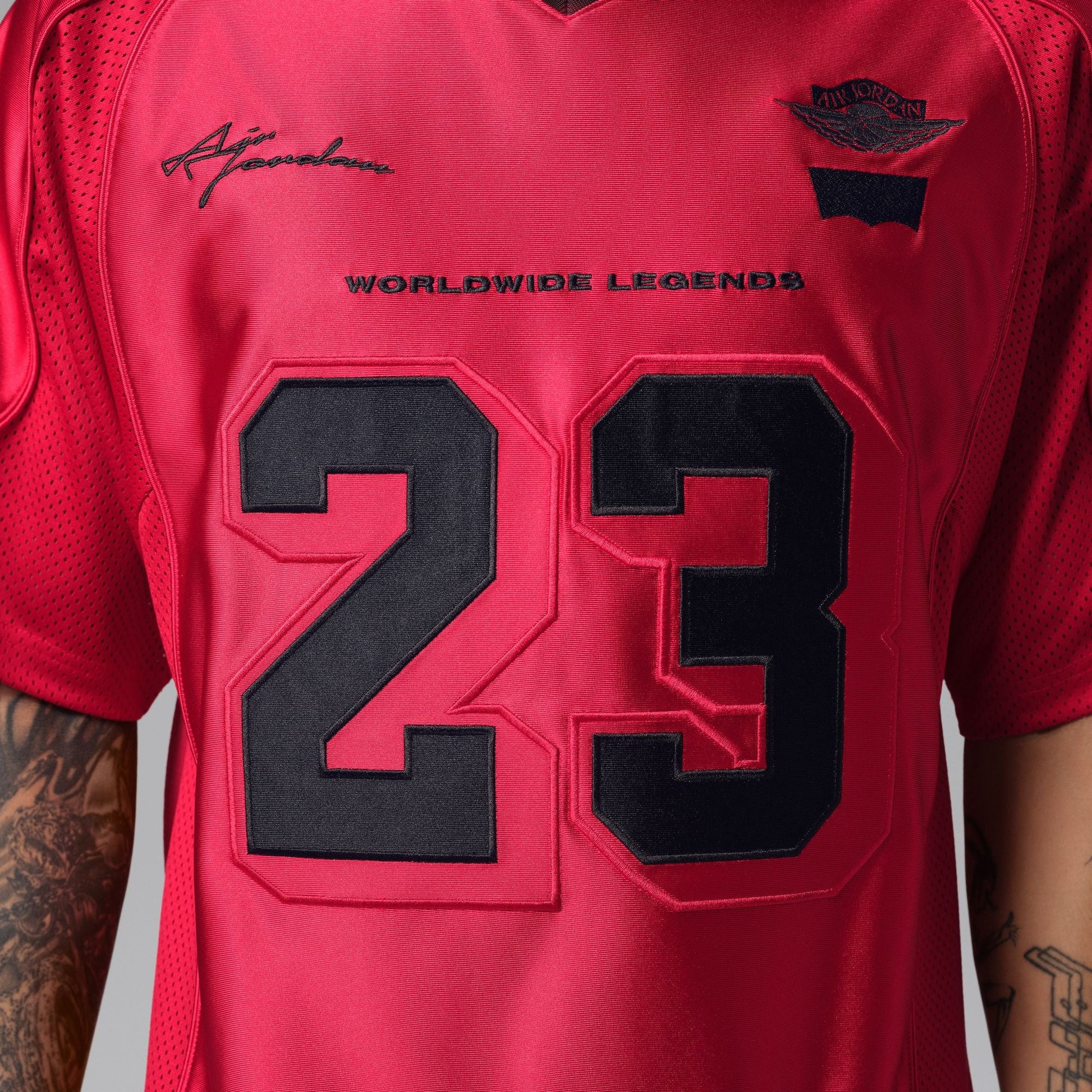 Air Jordan x Levi's® Jersey - Gym Red Denim Exchange