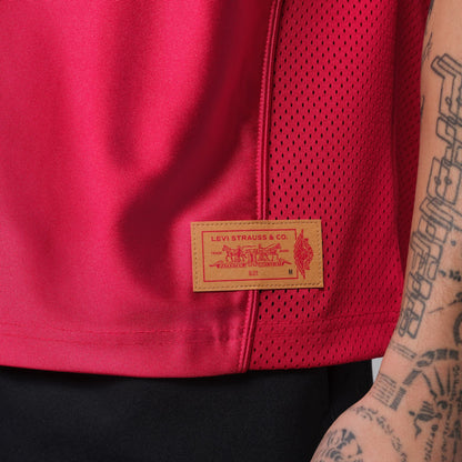 Air Jordan x Levi's® Jersey - Gym Red Denim Exchange