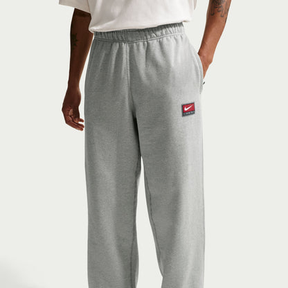 Nike Mens Solo Swoosh Joggers - Grey/White Denim Exchange