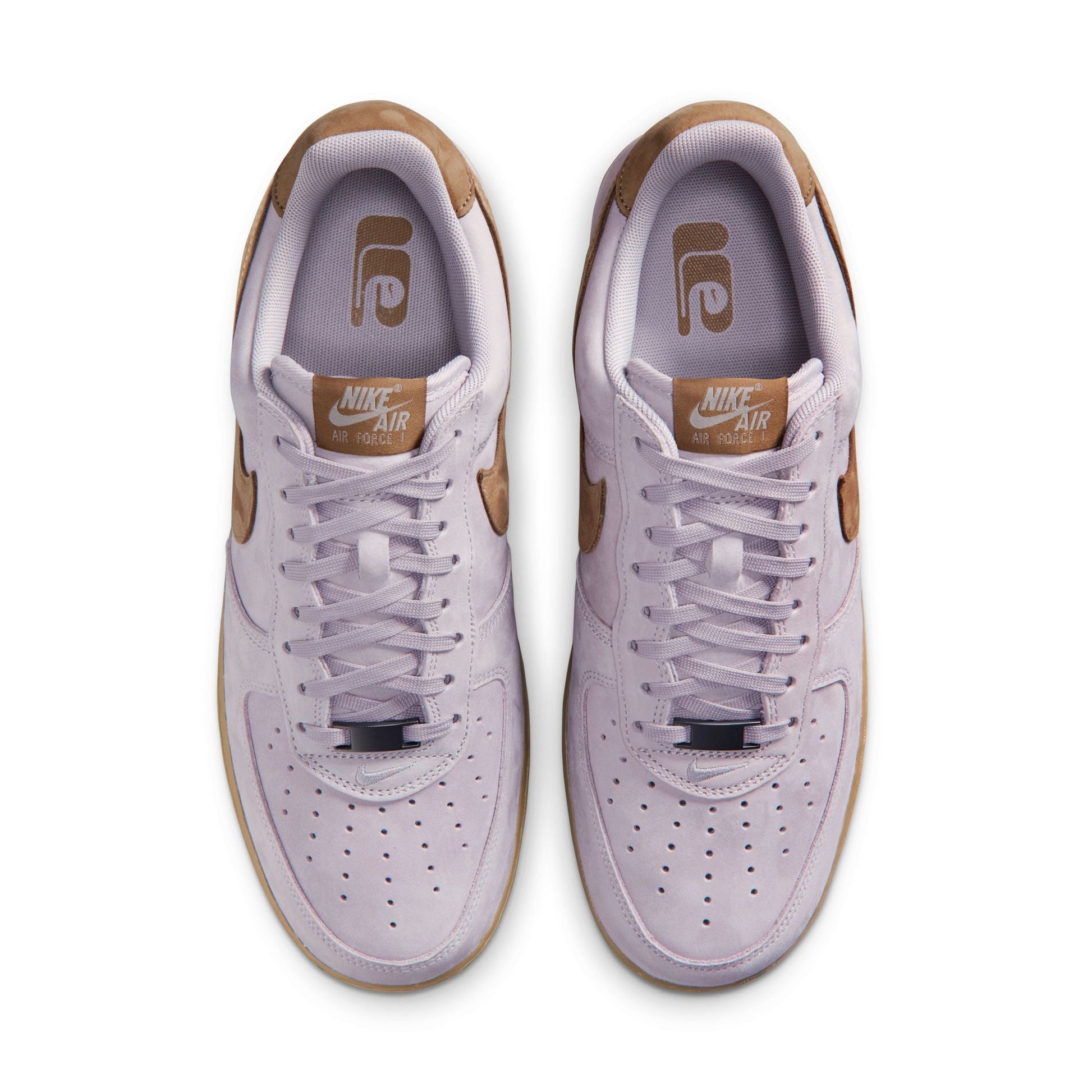 Nike Mens Air Force 1 Low Retro - Silver Lilac Denim Exchange