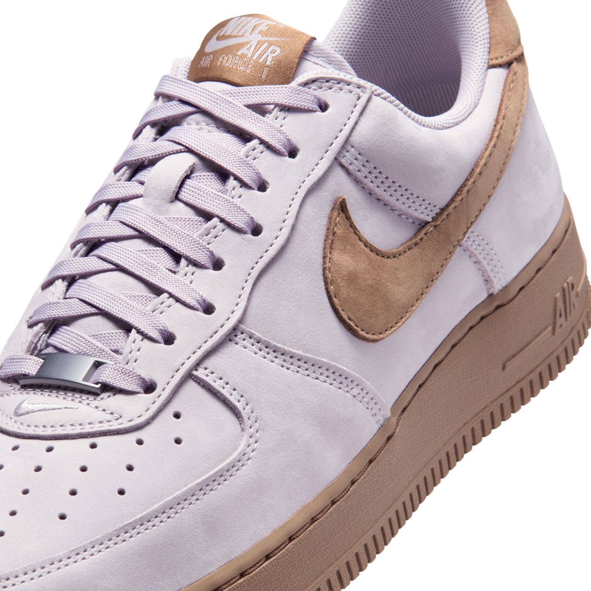 Nike Mens Air Force 1 Low Retro - Silver Lilac Denim Exchange