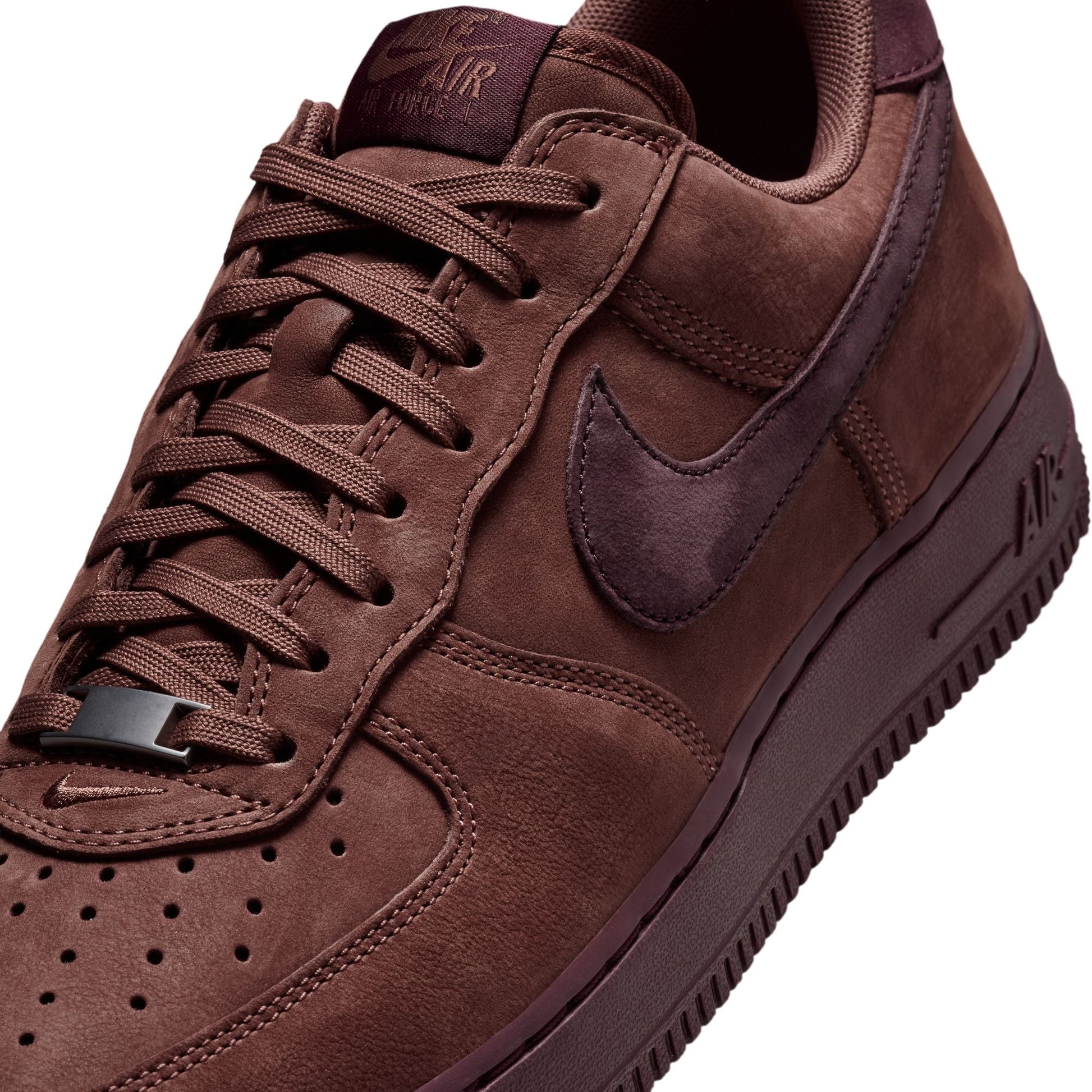 Nike Mens Air Force 1 Low Retro Premium - Red Sepia Denim Exchange