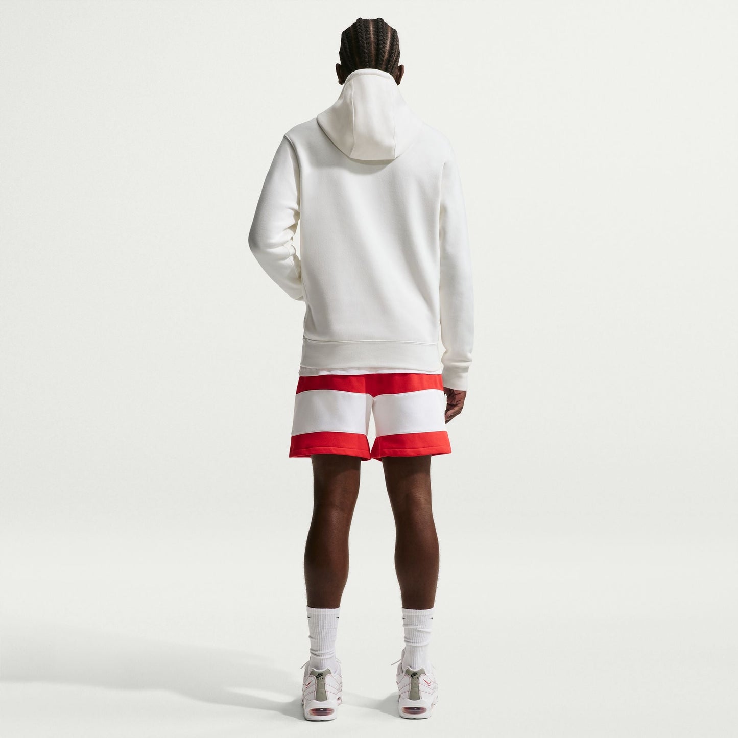 Nike Mens Fleece Hoodie - Sail Denim Exchange
