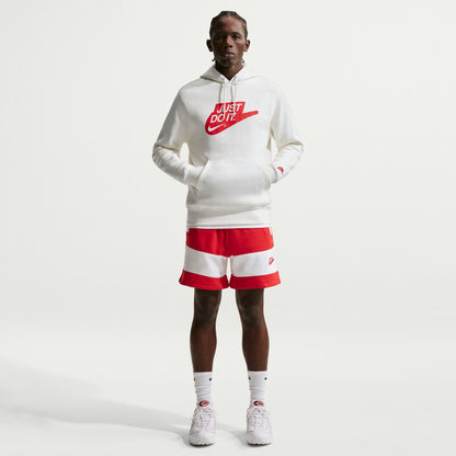 Nike Mens Fleece Hoodie - Sail Denim Exchange