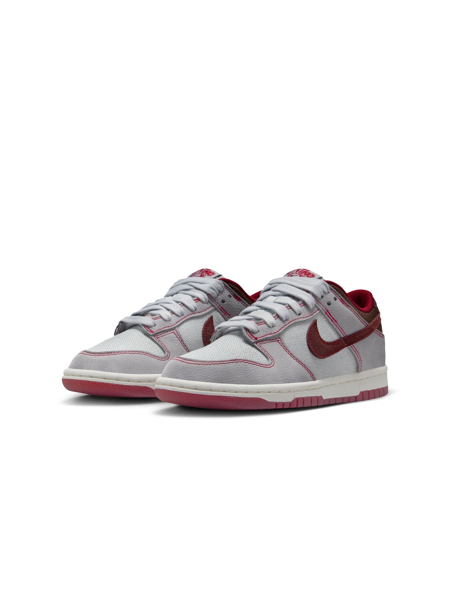 Nike Big Kids Dunk Low LV8 - Pure Platinum Denim Exchange