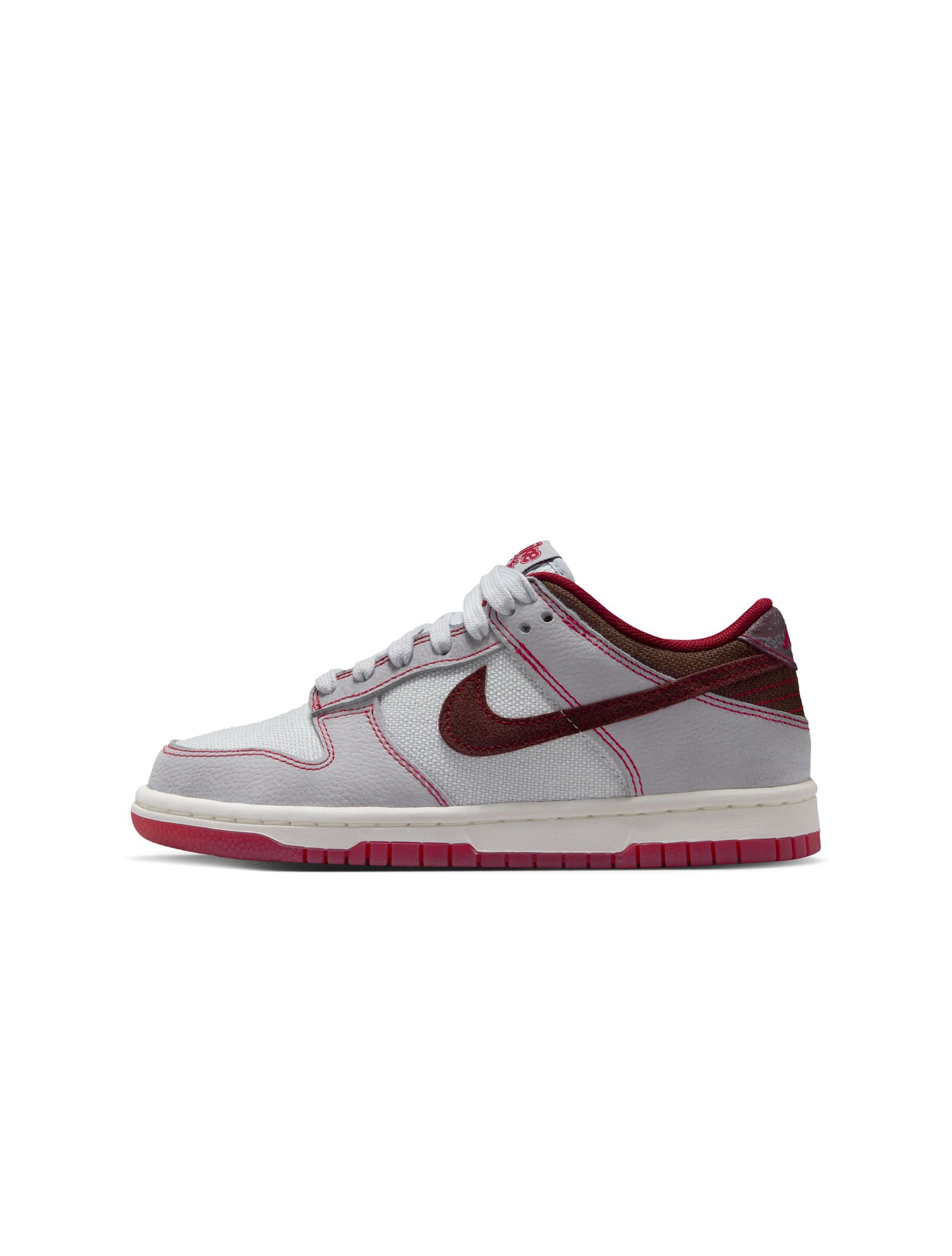 Nike Big Kids Dunk Low LV8 - Pure Platinum Denim Exchange