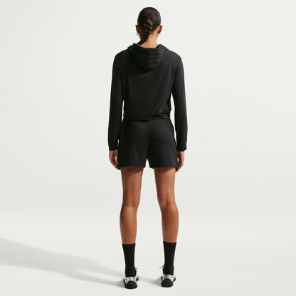 Nike Womens Sportswear Chill Knit Lightweight Hoodie - Black/Chalk Denim Exchange