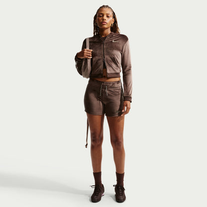Nike Womens Full Zip Long Sleeve - Baraque Brown Denim Exchange